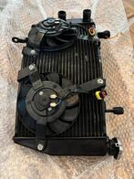 Radiateur met ventilator ducati 1098 848 1198 1098s 1198s, Ophalen of Verzenden, Gebruikt, Universele onderdelen
