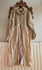 InSein beige linnen unieke grote splitten lang jasje, InSein, Beige, Trui of Vest, Ophalen of Verzenden