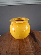 Leuke Gele Vaas/Bloempot, Ophalen, Gebruikt, Geel, Aardewerk of Porselein