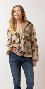 Norah blouse met volants Mt 36/38 Nieuw (33 euro), Beige, Nieuw, Ophalen of Verzenden, Norah