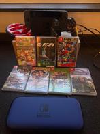 Nintendo switch met spellen, Spelcomputers en Games, Met games, Met 2 controllers, Ophalen of Verzenden, Zo goed als nieuw