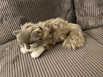 Anna Club Plush Grijze Knuffel Poes beschikbaar voor biedingen