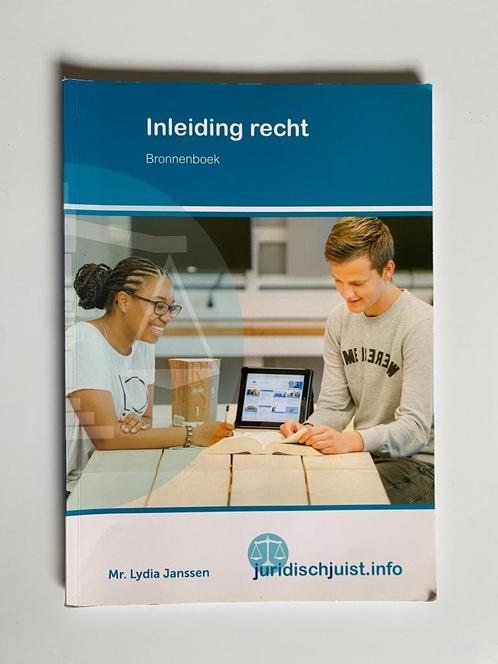 inleding recht Bronnenboek, Boeken, Studieboeken en Cursussen, Alpha, Ophalen of Verzenden