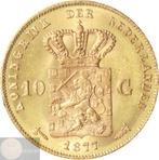 Nederland - 10 Gulden / tientje 1877 Willem III - GOUD, Postzegels en Munten, Munten | Nederland, Goud, Ophalen of Verzenden, Koning Willem III