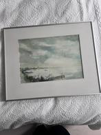 Aquarel Durgerdam met zilveren lijst, Ophalen