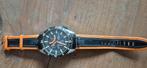 Heren horloge Jaques Lemans, Sieraden, Tassen en Uiterlijk, Horloges | Heren, Overige merken, Staal, Ophalen of Verzenden, Leer