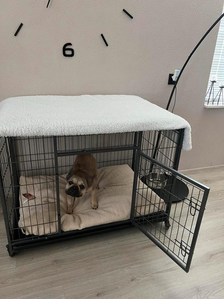 Hondenbench op wielen, Dieren en Toebehoren, Hondenbenches, Gebruikt, Ophalen of Verzenden