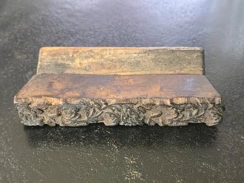 Zeldzaam antiek prachtig houten drukstempel tbv textiel €20, Antiek en Kunst, Antiek | Woonaccessoires, Ophalen of Verzenden