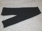 Zwarte glitter legging / voetloze maillot - maat 140-146, Ophalen of Verzenden, Gebruikt, Meisje