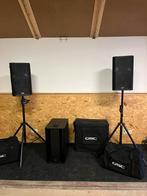 Complete QSC PA-set – Professionele geluidskwaliteit, Ophalen, Gebruikt, 1000 watt of meer