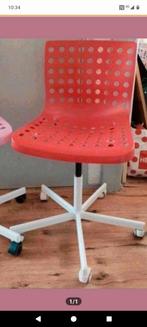 Ikea Bureaustoel - hoogte verstelbaar, Ophalen, Zo goed als nieuw, Zwart