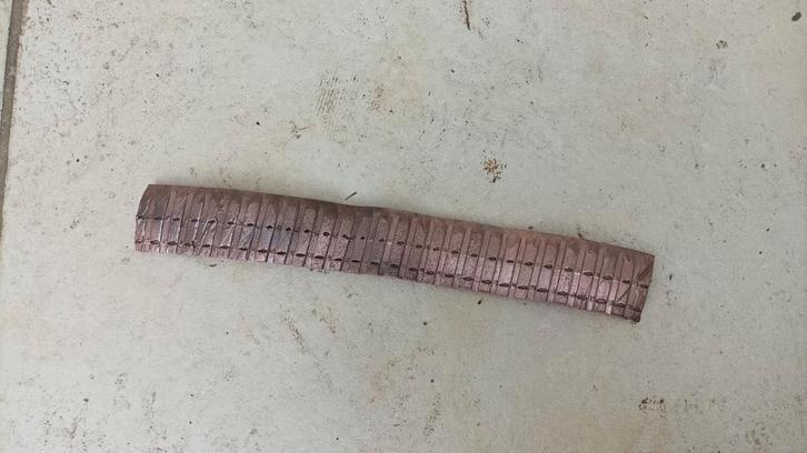 Ww2 geleideband 3,7 inch granaat, Verzamelen, Militaria | Tweede Wereldoorlog, Landmacht, Hulzen of Bodemvondsten, Engeland, Ophalen of Verzenden