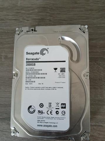 Seagate Barracuda 2 TB HDD beschikbaar voor biedingen