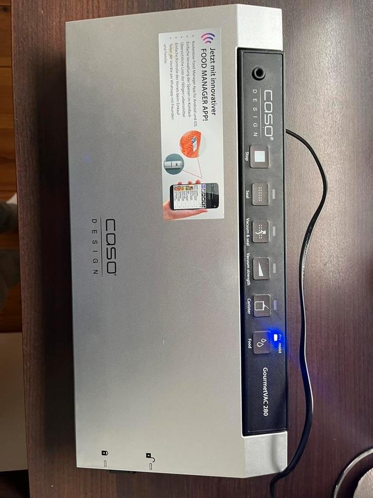 CASO Design GourmetVac 280, Witgoed en Apparatuur, Overige Witgoed en Apparatuur, Zo goed als nieuw, Ophalen of Verzenden