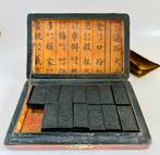 Chinees domino’s set met draken/ Chinese Dragon domino set, Ophalen of Verzenden