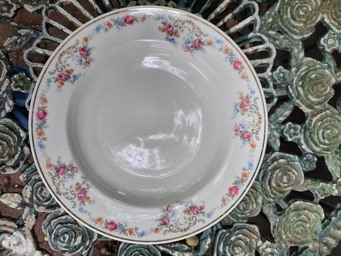 6 diepe borden Arzberg Bavaria Evelyn bloemetjes guirlande, Antiek en Kunst, Antiek | Servies los, Ophalen of Verzenden