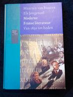 Van Buuren, Moderne Franse literatuur van 1850 tot heden, Boeken, Literatuur, Ophalen of Verzenden, Gelezen