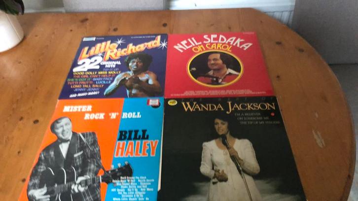 SET VAN 8 LP'S JAREN 60 0.A. BILL HALEY-WANDA JACKSON, Cd's en Dvd's, Vinyl | Rock, Gebruikt, Rock-'n-Roll, 12 inch, Ophalen of Verzenden