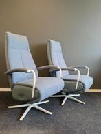 Set elektrische relax fauteuil Prominent C102 op accu 🔋, Huis en Inrichting, Fauteuils, Ophalen of Verzenden, Zo goed als nieuw