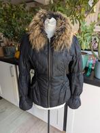 Pellessimo Paris Red donzen winterjas warm met bontrand, Kleding | Dames, Jassen | Winter, Maat 38/40 (M), Zwart, Pellessimo Paris