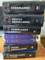 woorden engels-nederlands; nederlands-engels;nedelands frans, Boeken, Schoolboeken, Van Dale, Overige niveaus, Engels, Zo goed als nieuw
