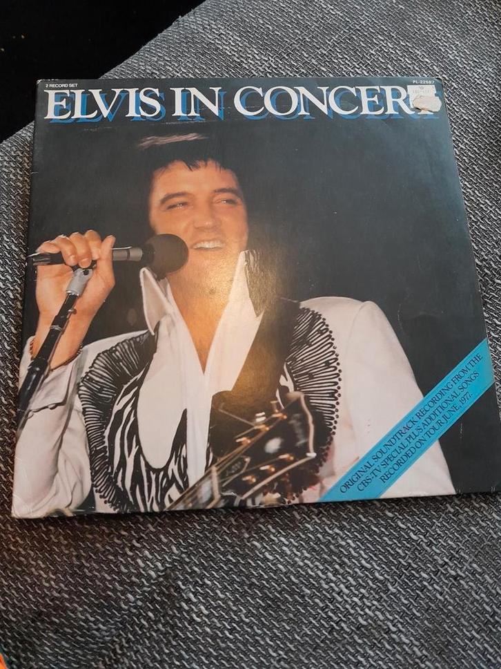 Elvis In Concert LP, Cd's en Dvd's, Vinyl | Pop, Gebruikt, 1960 tot 1980, 12 inch, Ophalen of Verzenden