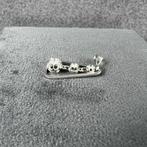 Gouden Hanger | 18k* |3,23g| 3xbriljant in driehoek | 400877, Sieraden, Tassen en Uiterlijk, Gebruikt, Overige voorstellingen