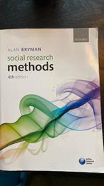 Social Research Methods - Bryman (4th edition), Boeken, Ophalen of Verzenden, Zo goed als nieuw