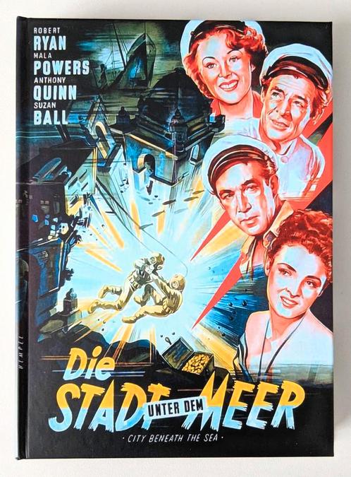City Beneath the Sea | 1953 | Mediabook | Blu-ray + dvd, Cd's en Dvd's, Blu-ray, Zo goed als nieuw, Klassiekers, Ophalen of Verzenden