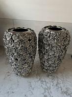 Eric Kuster Roos Vazen - Set van 2, Ophalen, Overige materialen, Overige kleuren, Zo goed als nieuw