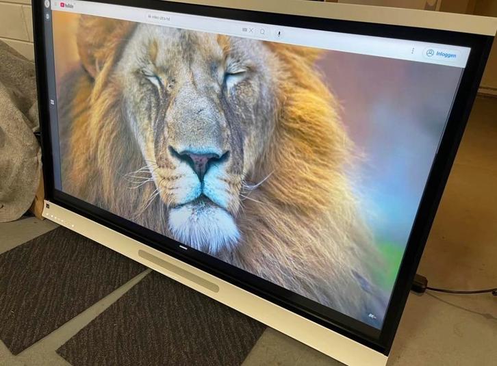 65 inch Touchscreen Digibord met Ingebouwde PC & Wifi, Audio, Tv en Foto, Televisies, Gebruikt, Ophalen