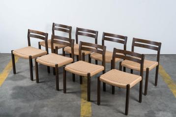 Niels Møller model 401 stoelen beschikbaar voor biedingen