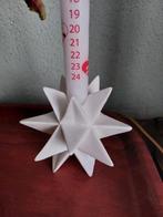 Bloomingville 3D ster kandelaar wit ZGAN kerst, Overige materialen, Wit, Ophalen of Verzenden, Zo goed als nieuw