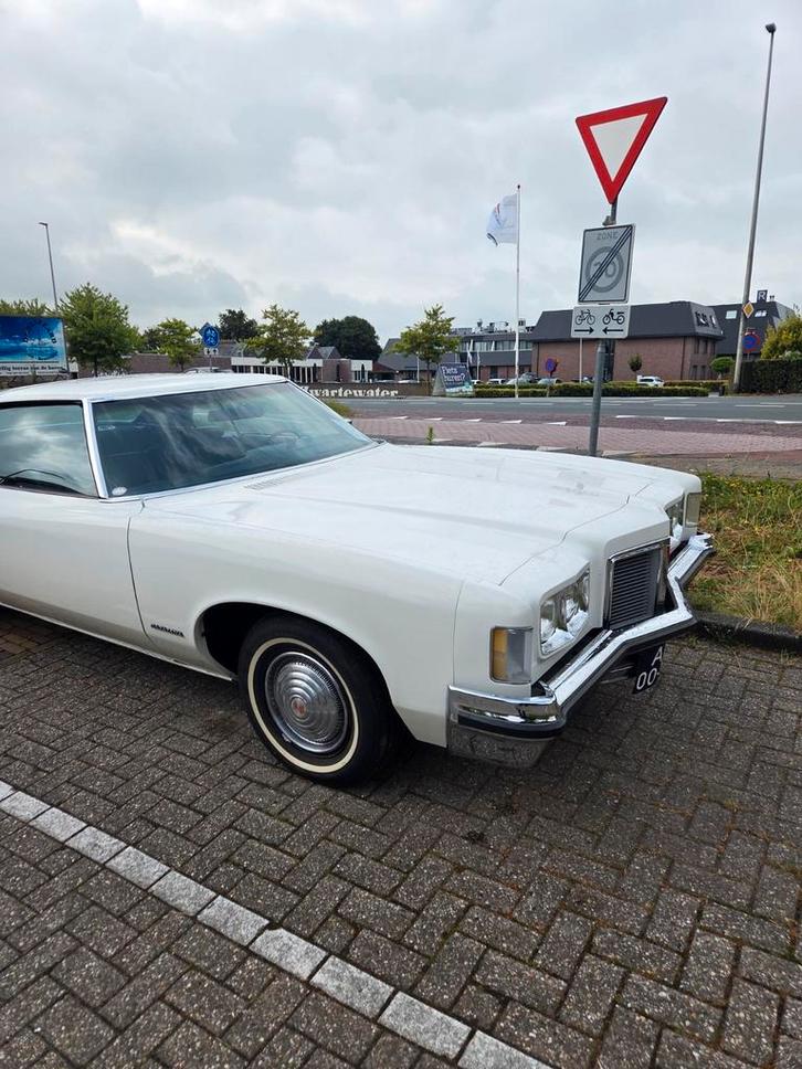 Pontiac Catalina Uit 1972 op lpg, Auto's, Oldtimers, Particulier, Pontiac, LPG, Coupé, Automaat, Wit, Zwart, Leder en Stof, Achterwielaandrijving