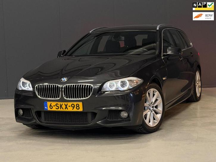 BMW 5-serie Touring 520i Executive M Sport AUTOMAAT ALCANTAR, Auto's, BMW, Bedrijf, Te koop, 5-Serie, ABS, Airbags, Airconditioning