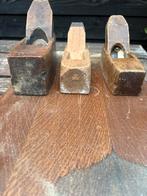 3 houten blokschaven, Antiek en Kunst, Antiek | Gereedschap en Instrumenten, Ophalen of Verzenden