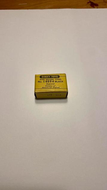 DINKY TOYS TYRES NO. 14094 beschikbaar voor biedingen