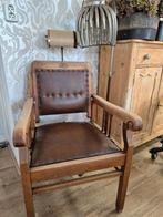 antieke brocante oude scheerstoel barbier kappersstoel, Ophalen
