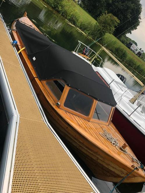 Klassieke overnaadse sloep snipa, Watersport en Boten, Sloepen, Gebruikt, Tot 10 pk, 6 meter of meer, Binnenboordmotor, Benzine