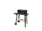 Brede houtskool trolley Barbecue met spit, op wieltjes, Ophalen of Verzenden, Gebruikt, Met accessoires