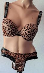 Victoria's Secret lingeriesetje maat 75C/M, Victoria's Secret, Ophalen of Verzenden, Bruin, Setje