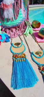 HIPPIE IBIZA KETTING ByNass Ibiza boho gypsy hippie, Verzenden, Nieuw, Overige materialen