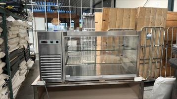 Koelvitrine excl. onderstel beschikbaar voor biedingen
