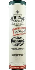 Gezocht. Koker Laphroaig cask strength batch 2, Ophalen of Verzenden, Nieuw, Verpakking