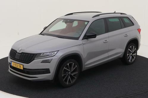 Skoda Kodiaq 1.5 TSI 150PK Sportline Virtual Trekhaak Canton, Auto's, Skoda, Bedrijf, Te koop, Kodiaq, ABS, Achteruitrijcamera
