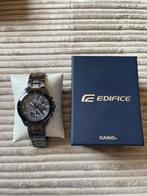 Edifice horloge, Ophalen of Verzenden, Zo goed als nieuw, Staal, Casio