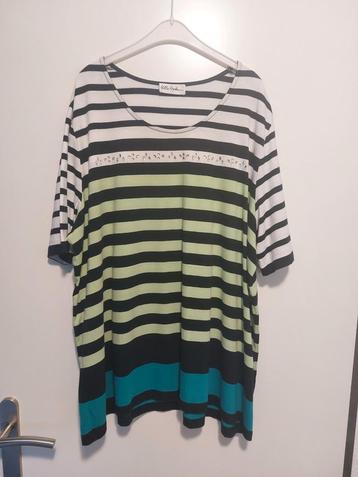 Katoenen T-shirt van het merk Ulla Popken maat 50/52 beschikbaar voor biedingen