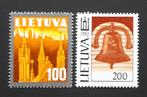 Litouwen 1990 Kerst/Kerstklokken 2 zegels postfris, Verzenden, Overige landen, Postfris
