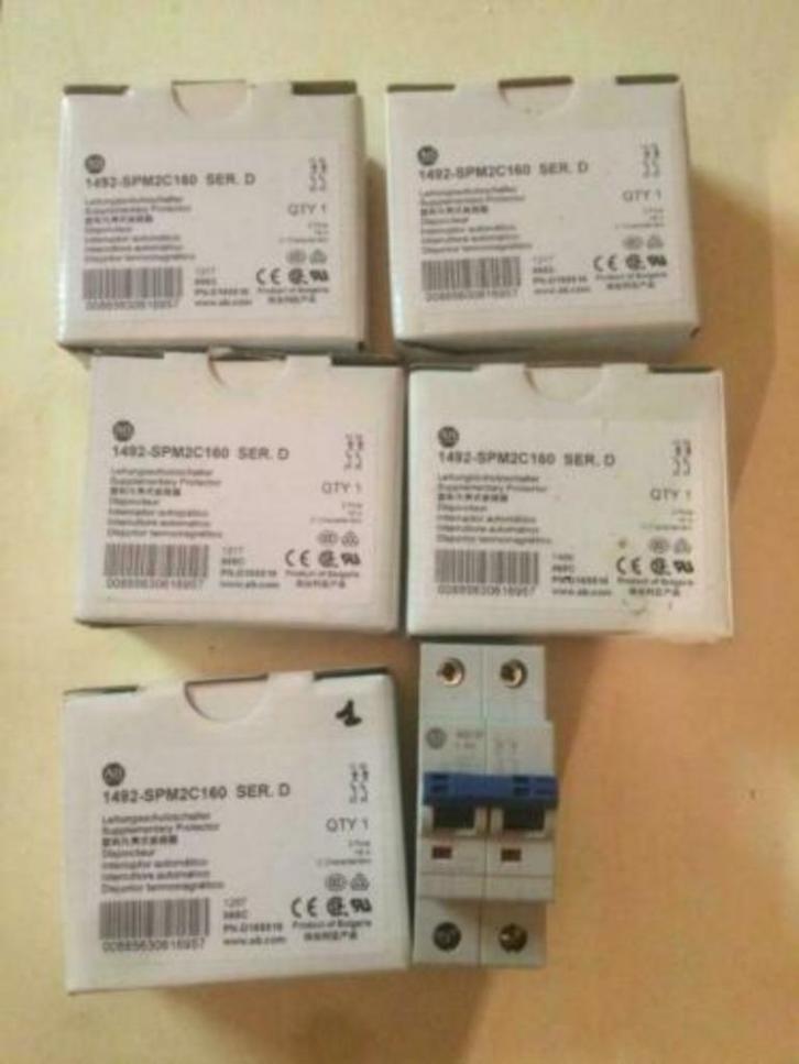 Te koop diverse 2 polige installatie automaten, Hobby en Vrije tijd, Elektronica-componenten, Nieuw, Ophalen of Verzenden