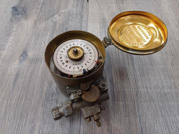 Antieke gas schakelklok gas of gaslicht kingsland beschikbaar voor biedingen